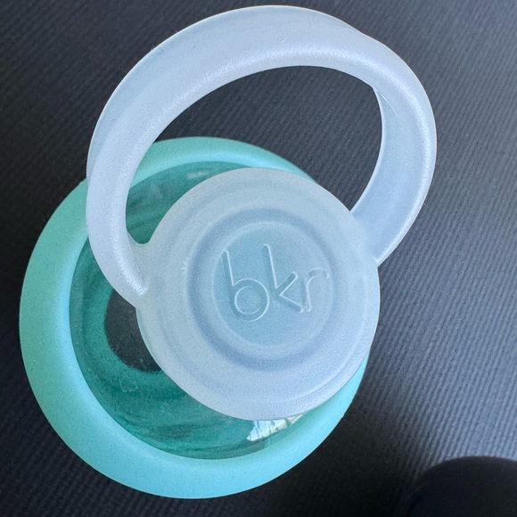 BKR Mint Blue/Green Heart Water Bottle, 1L - Picture 4 of 6